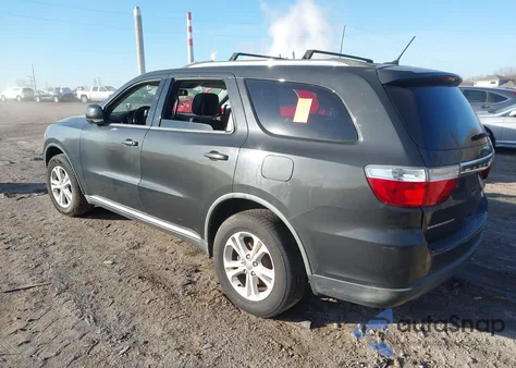 2011 Dodge Durango Crew z USA, uszkodzony, nr VIN 1D4RD4GG8BC730460